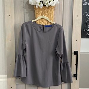 Gray Blouse Apt. 9 size medium women’s